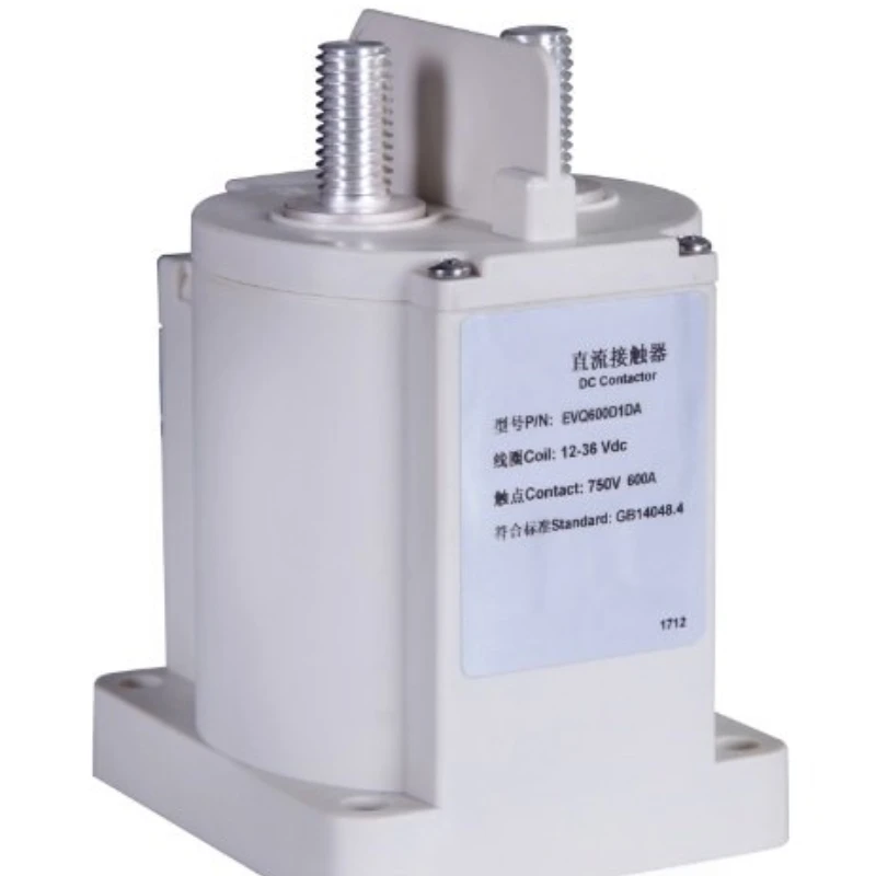 High Voltage DC Contactor 600A 1000V Relay DC Industrial Device Control