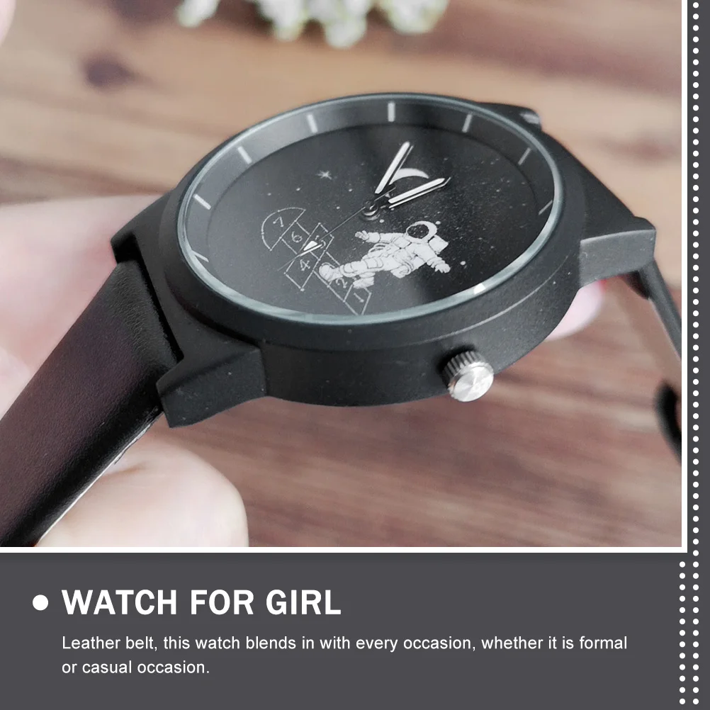

Astronaut Watch Watchb Versatile Design Classic Style Durable Use Safe Material Holiday Gift Women Men