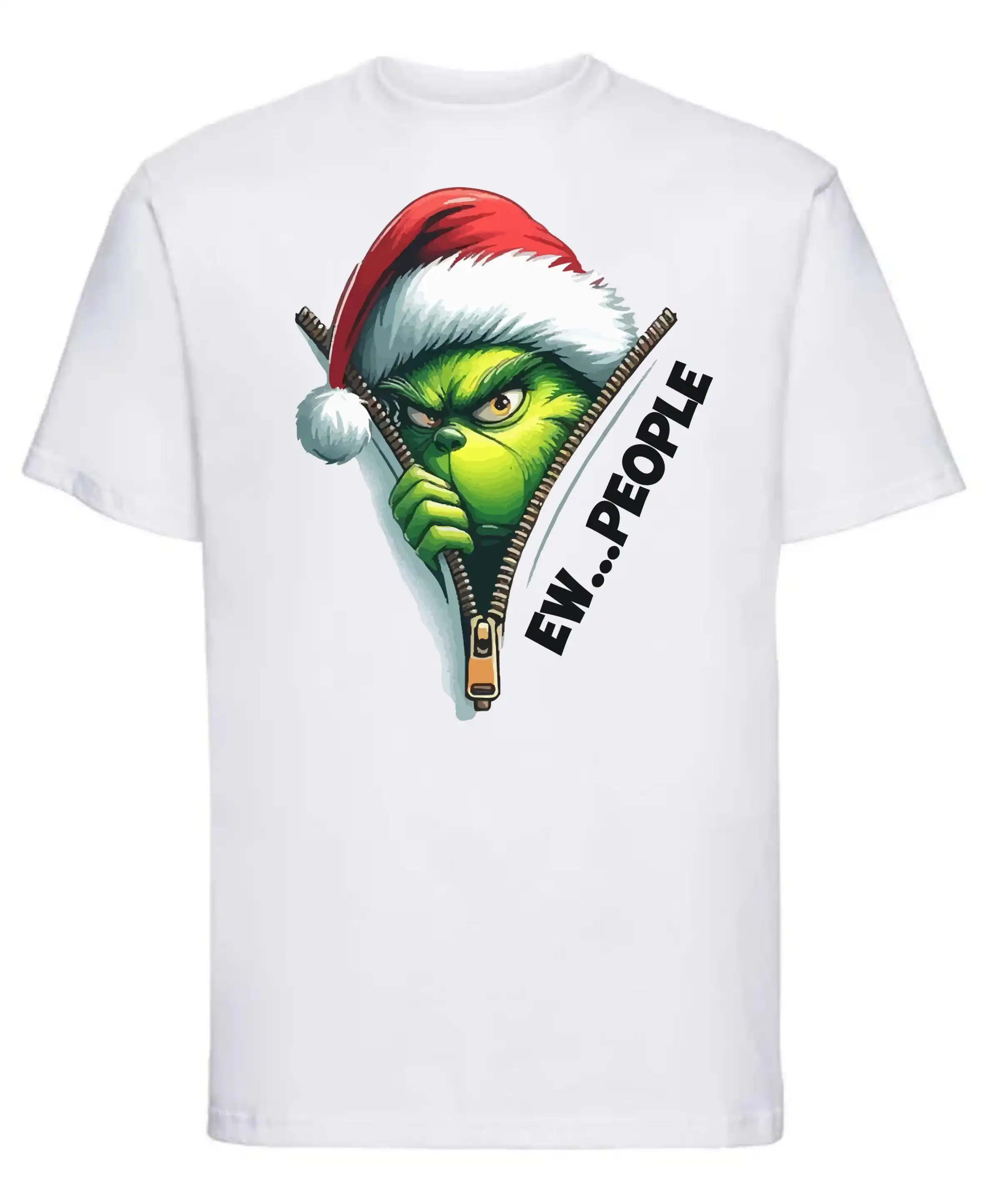 Christmas Weirdo T-shirt an interesting Christmas I hate Christmas gift shirts This is a unisex round-neck cotton T-shirt