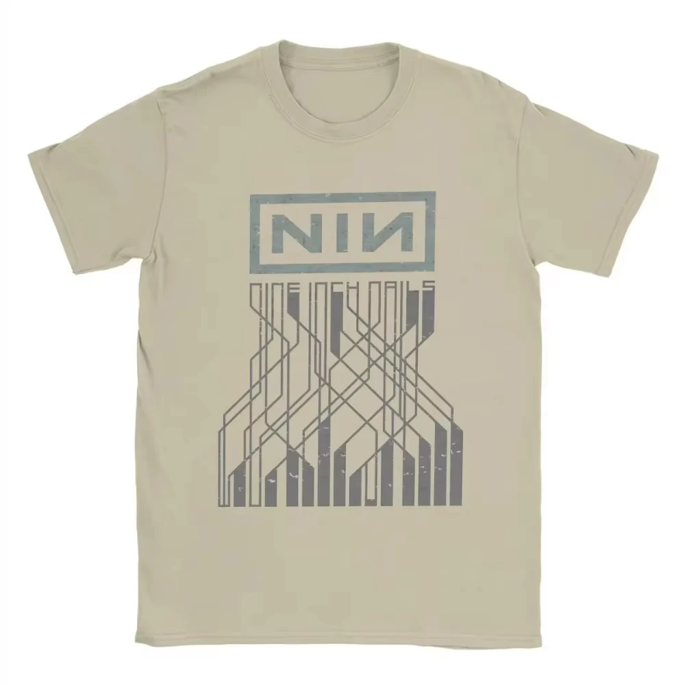 تسعة بوصة الأظافر تسعة الصيف تي شيرت الرجال النساء القطن مضحك تي شيرت مطبوع Crewneck تي شيرت للجنسين قصيرة الأكمام بلايز حجم كبير