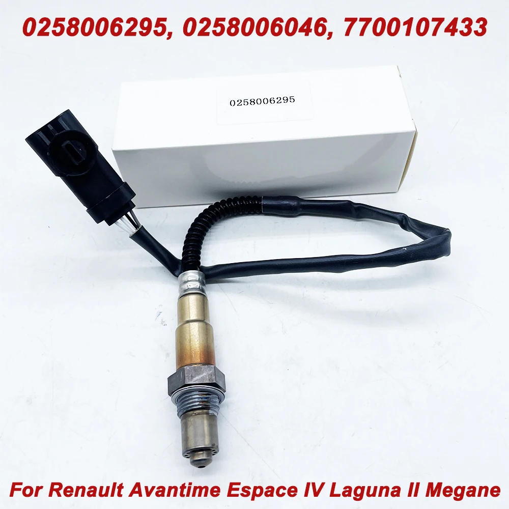 High Quality O2 Oxygen Lambda Sensor For RENAULT Laguna Megane Scenic Hatchback Saloon Estate 0258006295 7700107433 0258006046