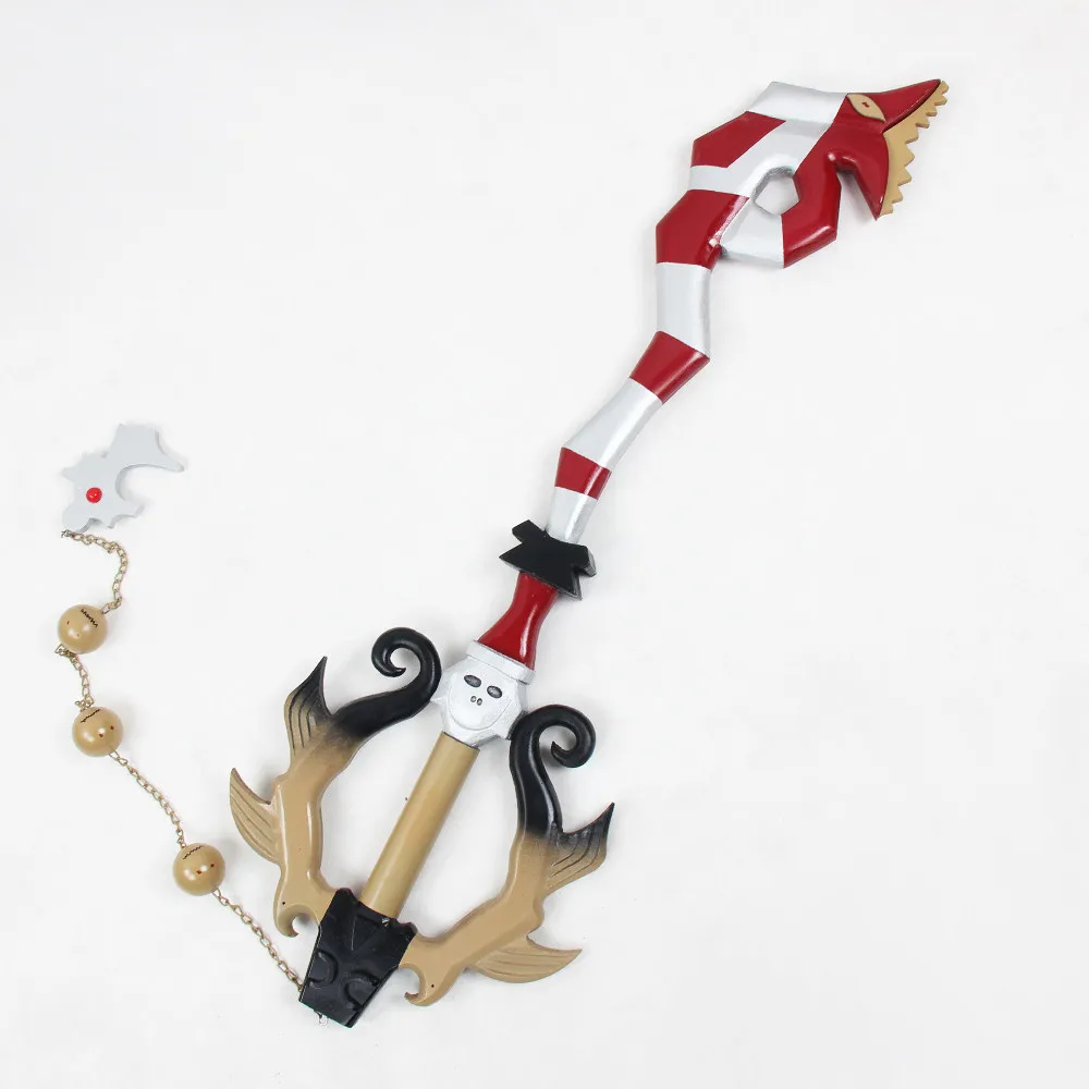 

Костюмный реквизит Game Kingdom Hearts Sora Decisive Pumpkin Key для косплея, аксессуары для Хэллоуина, Рождества и тематических вечеринок