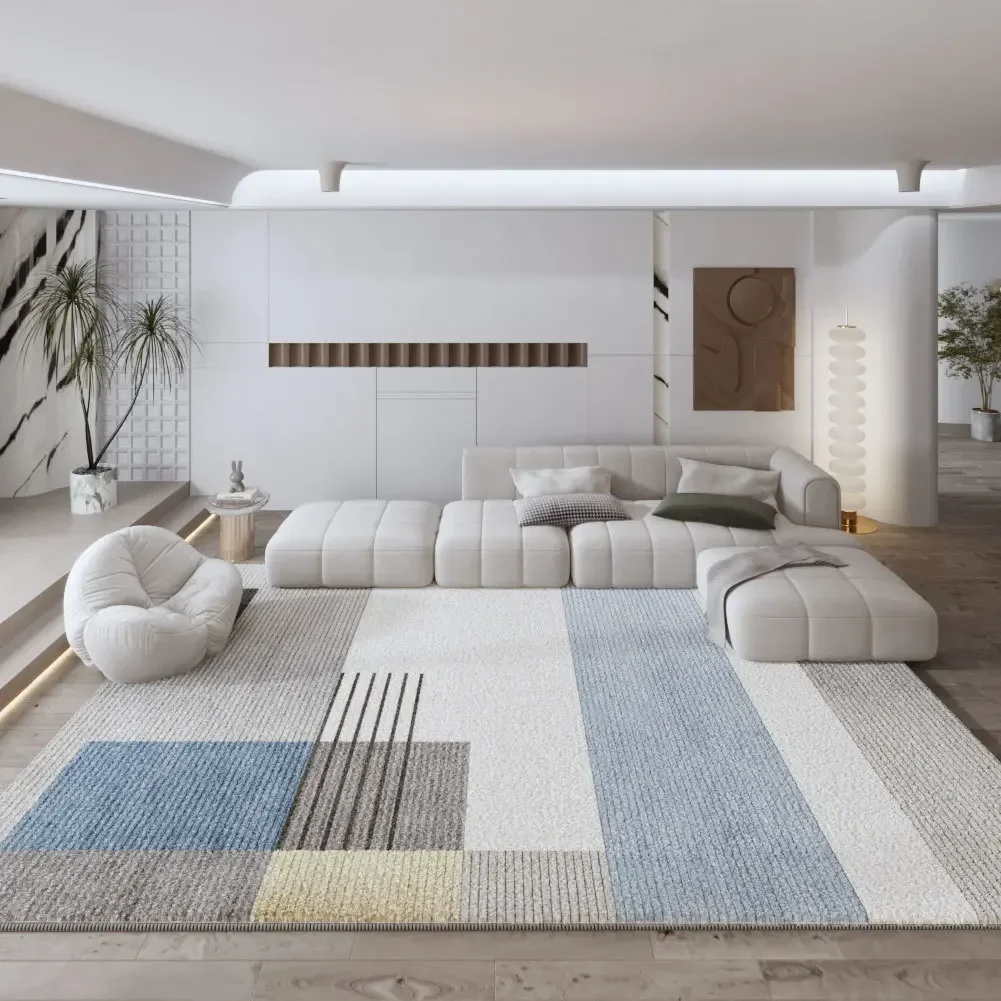 Eenvoudige Noordse Stijl Imitatie Kasjmier Tapijt