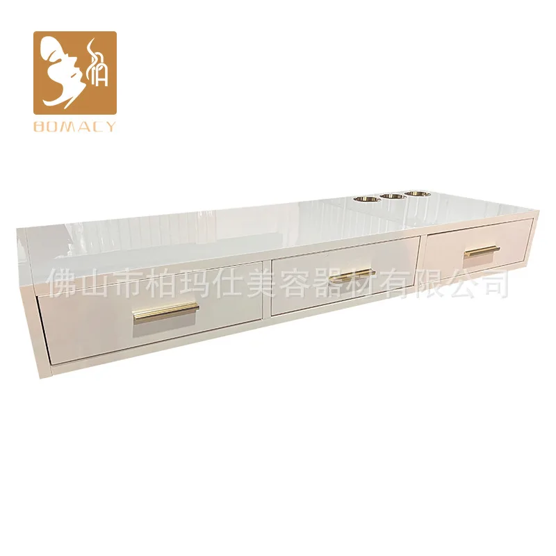 

LH solid wood dresser bedroom small apartment mini simple makeup table storage makeup table