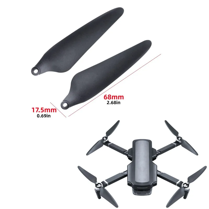4PCS Protective Cover And 8PCS Propellers With Screws  For SJRC F5S Pro HS360S Aerial Four Axis Aircraft, RC Drone Blade parts