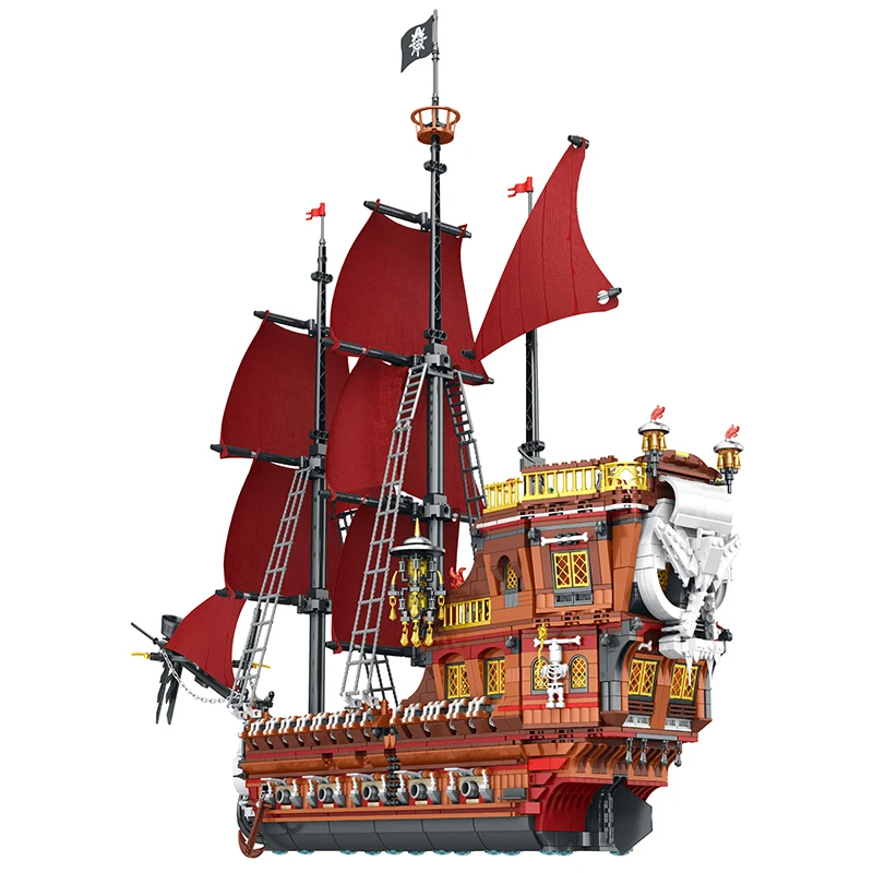 Building block boat boy puzzle model kit for educational assembly of building blocks
