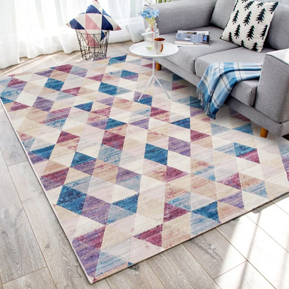 

Современный ретро-геометрический ковер — прочный нескользящий ковер, для декора гостиной, дивана, спальни