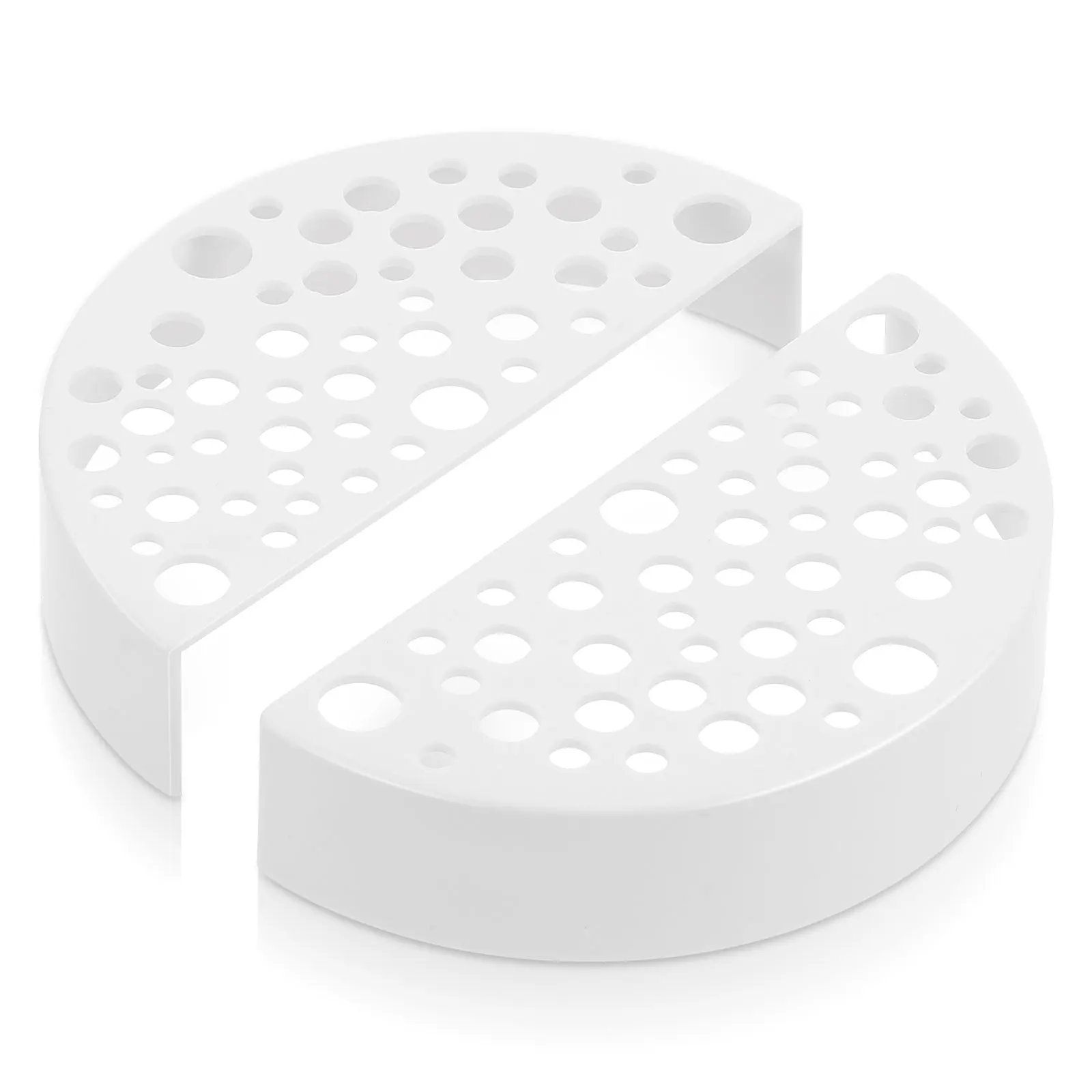 

2pcs Shrimp Farming Protectors Comfortable Habitat Breeding Shelter Easy Clean Aquarium Hideout White Shrimp Caves Fish Tank