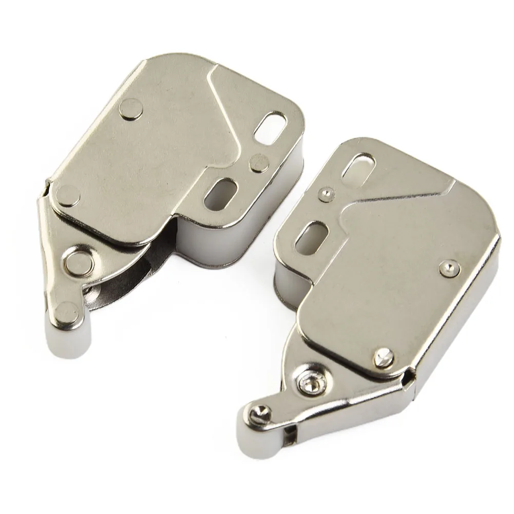 Mini Touch Latch Automatic Spring Catch For Push To Open Cupboard Wardrobe Cabinet Door Hook Lock Elephant Trunk Lock Hardware