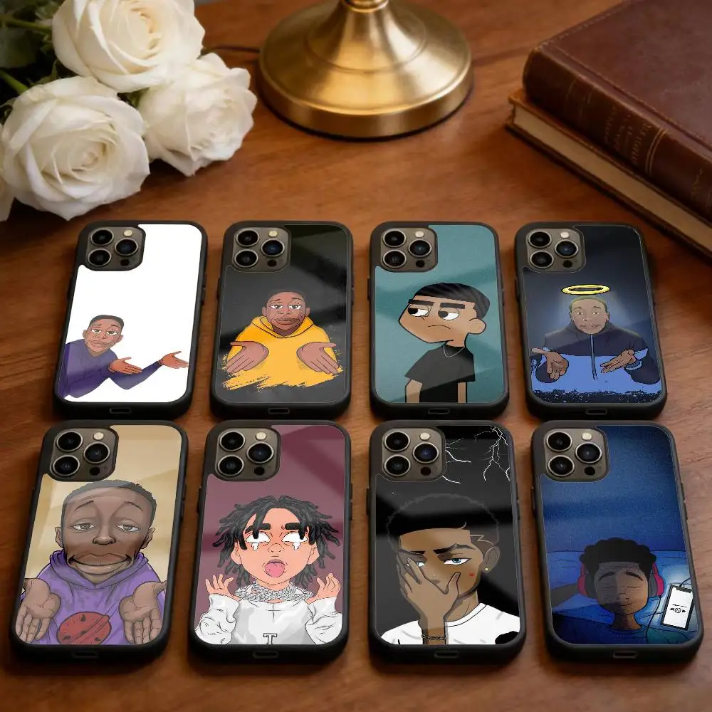 

Kai Cenat Phone Case For iPhone 17,16,15,14,13,Pro,Max,Plus,Magnetic For Magsafe Wireless Charging