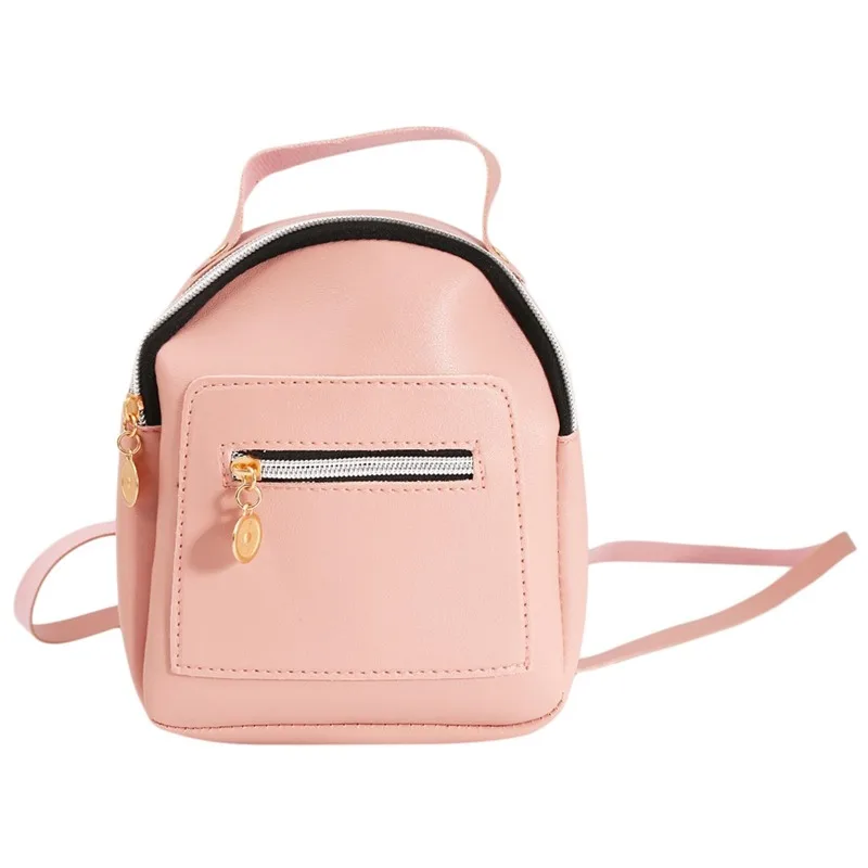 Forever Young Designer Women Backpack Mini Soft Touch Leather Small Backpack Female Fashion Ladies Bagpack Satchel Shoulder Bag