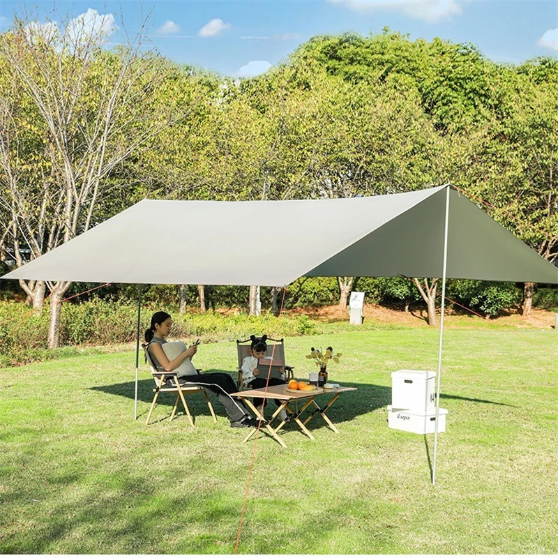 6x3m 5x3m 4x3m 3x3m Camping awning waterproof picnic sunshade awning portable waterproof anti-UV outdoor awning set