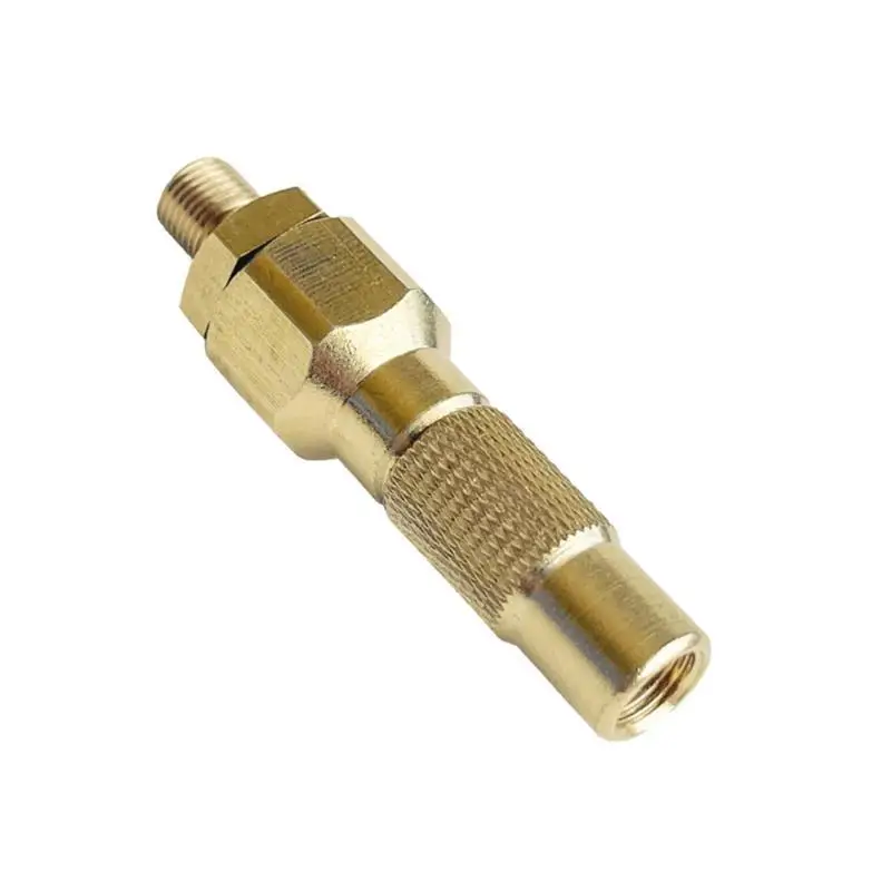 31BC Tire Valves Extension, Straight Tire Valves Stem Extension Brass Adapter Fit for Bicycles, Motorcycles, Trailers