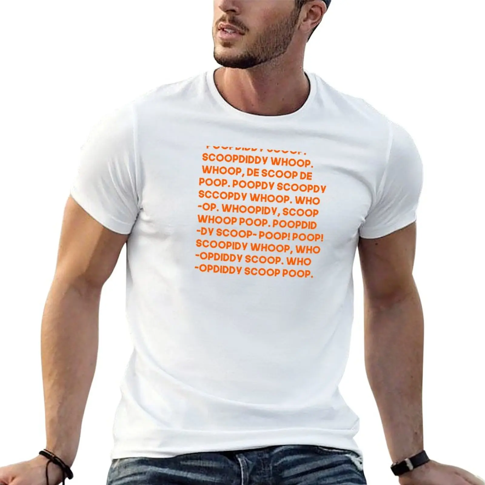 Poopity/Poopidy/Poopdidy scoop shirt/sticker/hoodie Kanye West Meme Song Funny T-Shirt Soft Cotton Print T-Shirt