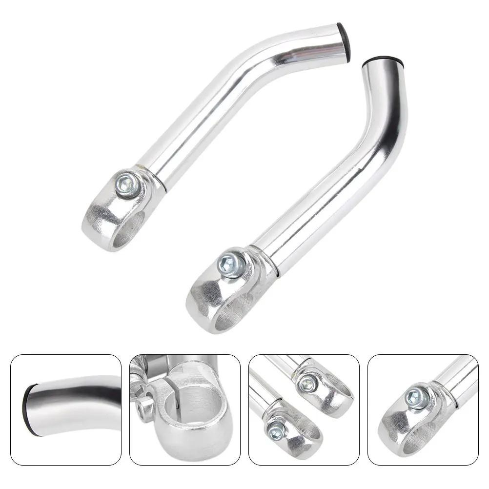 1 Pair Shofar Vice Handlebar Grips Ergonomic Bike Deputy Grips Shockproof Cycling Hand Bar Aluminum Alloy Handlebars