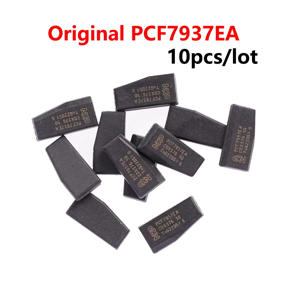 10pcs/lot Original OEM PCF7937EA PCF7937 Blank Carbon Auto Transponder Chip 7937 For GM 2015+ Car Key For C-hevrolet For Buick