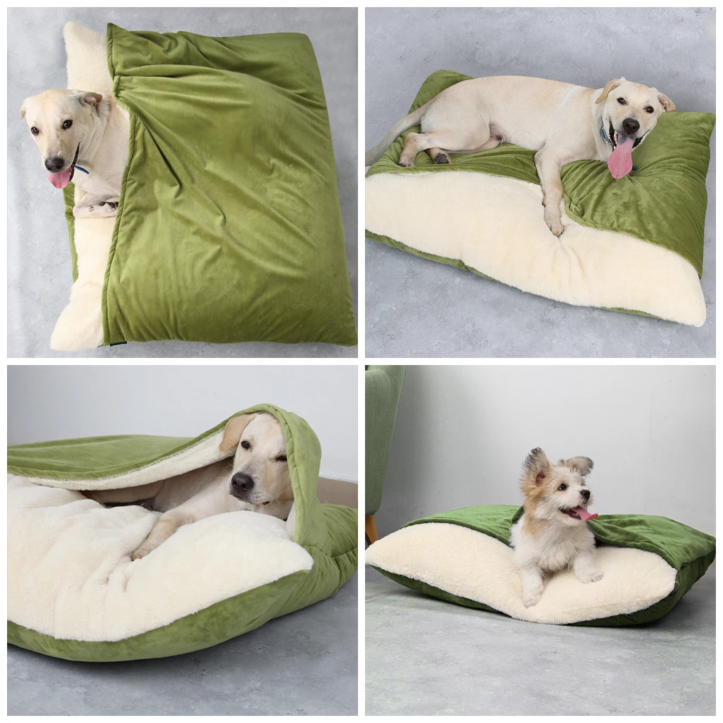 Kennel Winter Bag For Small Pets Warmth And Comfort Fine Stitching Tear-resistant Pet Sleeping Bag