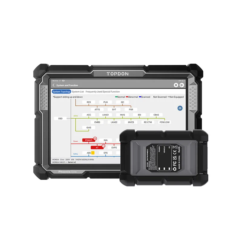 TOPDON Topdon Obd2 Phoenix Plus elitarny programista Ecu automatyczny automatyczny skaner diagnostyczny samochodowy