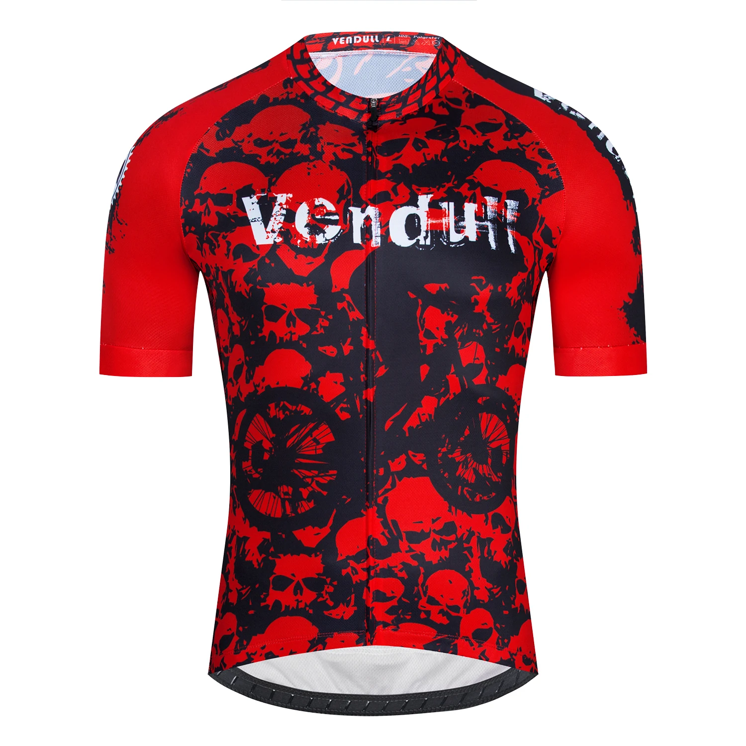 2024 VENDULL Cycling Shirt Summer Mtb Jersey Bicycle Jersey Mountain Bike Clothing Breathable Short Sleeve Cycling jersey