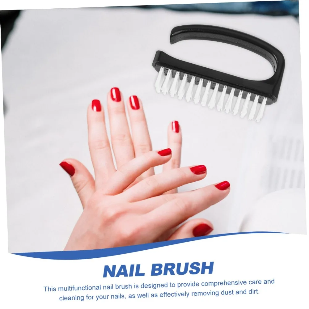 

Nail Care Nail Brush Multi-function Dust Cleaning Brush Solid Color Fingernails Tools Fingernail Cleaning Brush Nail Maintenance
