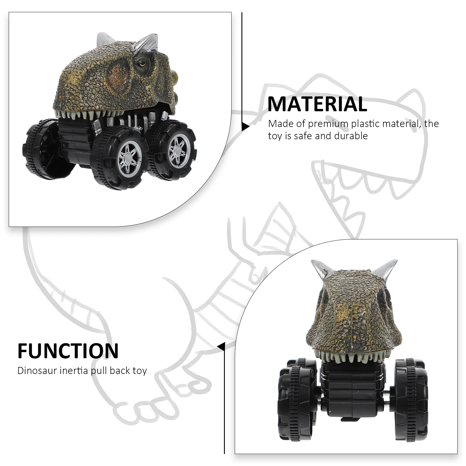 子供のための恐竜のおもちゃ,リアルなおもちゃ,車両,プラスチック摩擦