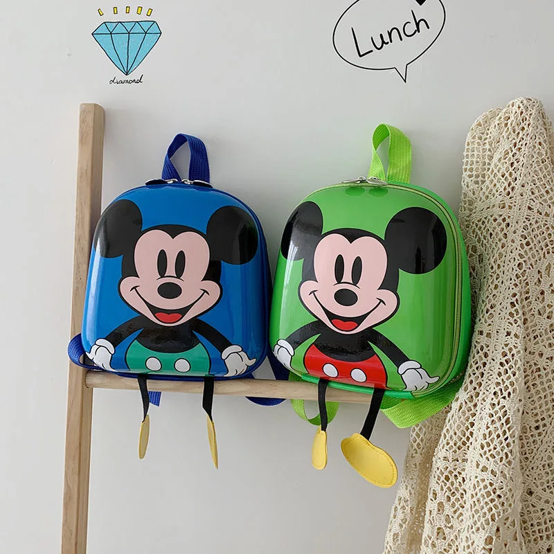 Disney cartoon Mickey mouse Minnie Children\'s  egg shell school bag kindergarten Mickey Mouse minnie cute backpack