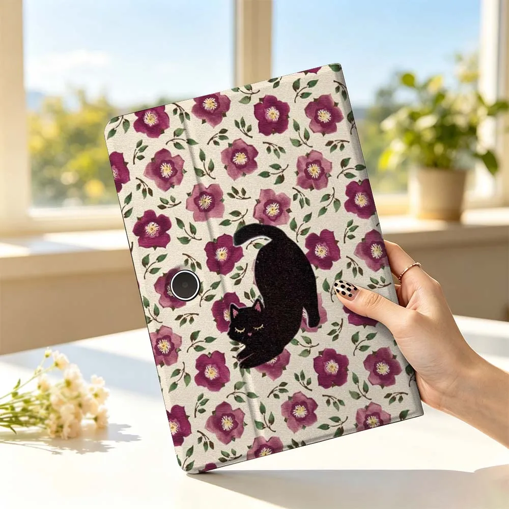 Fun Cat Dog Pattern Soft For OPPO VIVO IQOO OnePlus Realme Pad 3 Pro 13 12.1 11.61 11.4 10.36 11 inch Tablet Case