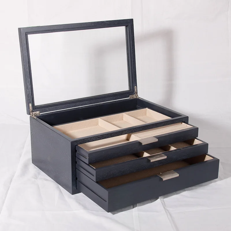 

Шкатулка для хранения ювелирных изделий из цельного дерева. Индивидуальное ожерелье из ореховой сосны. Деревянная шкатулка для хранения ювелирных изделий.