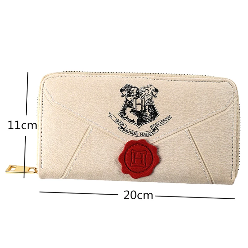 Katou Harry Potter dompet panjang wanita dompet tas tangan aksesoris untuk perjalanan