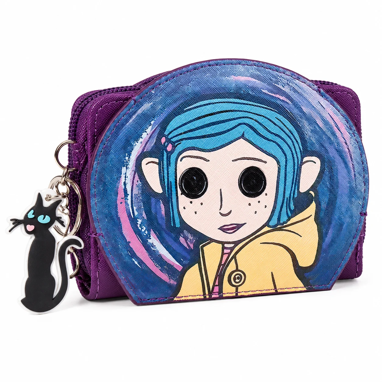Women Wallets Anime Cartoon Clutch for Girls Famous Luxury Designer High Quality Wallet with Keychain Bank Card Holder Money Bag