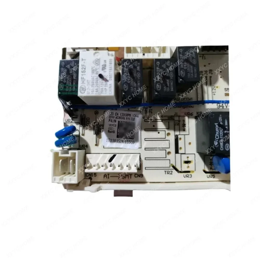 Used Computer Control Board 17138100015569 For Midea Washing Machine Circuit PCB 17138100016619 V1.0 Washer Replacement Parts