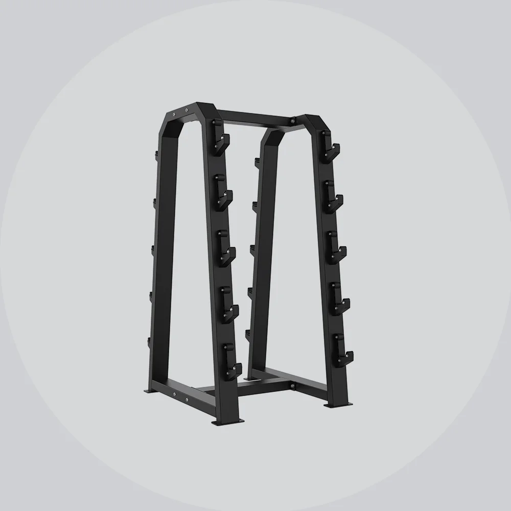 2026 Gym Fitness Vertical Barbell Rack Holder Fixed Stand with Cable Drive for Deadlift with Weight Stackspromote sales