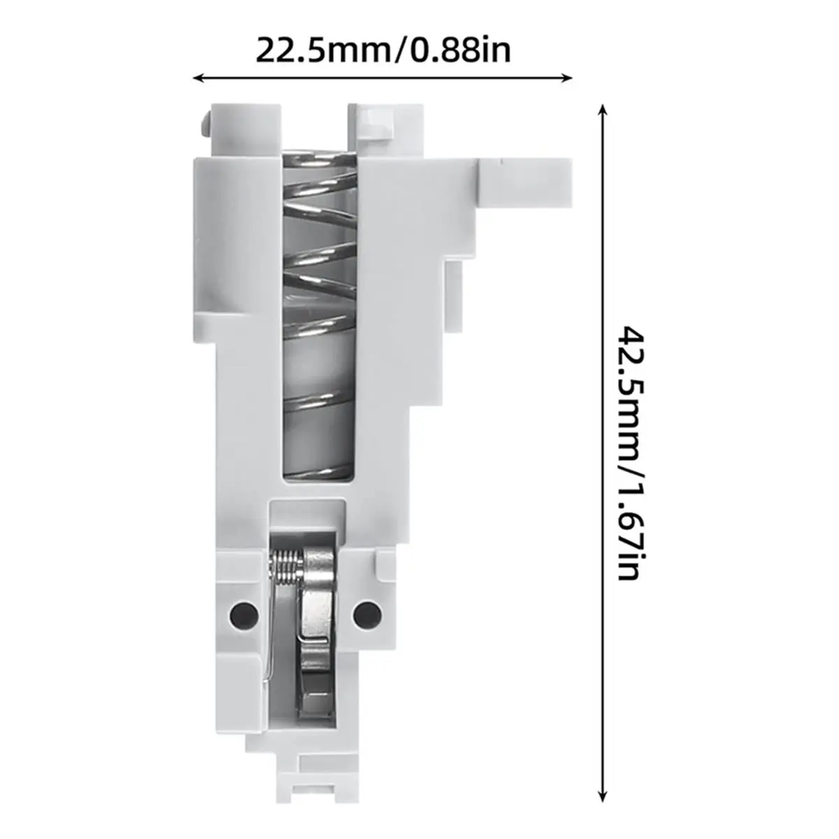 a01r-base-de-substituicao-do-sensor-de-filamento-para-unidade-extrusora-a1-a1mini-base-fixa-com-placa-hall-e-suporte-de-hub-de-filamento-2-pecas