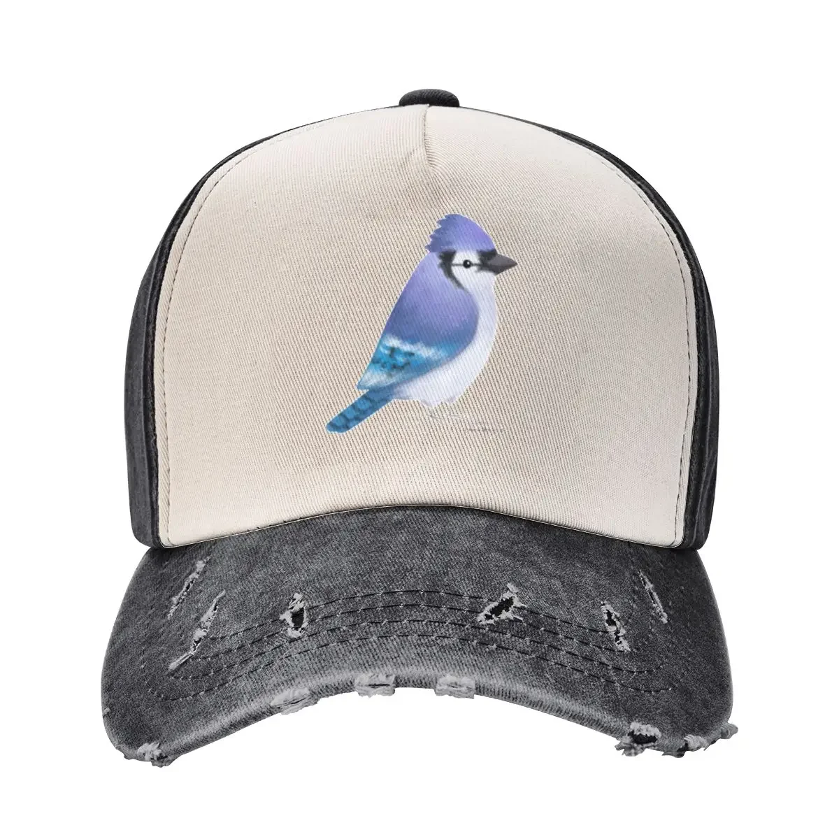 Blue Jay Bird Baseball Cap fashionable party Hat Golf Wear Elegant Women's Hats Men's