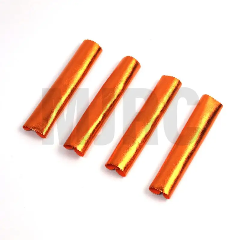 For 1/10 Trax 89076-4 4s Maxx 4wd Rc Car 4pcs/set Shock Absorber Cover Model Car Spring Dust Sleeve