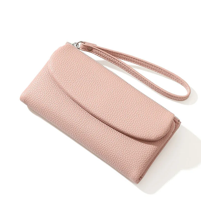 PU Leather Wallet For Women Long Clutch Fashion Luxury Brand Ladies Purses Card Holder Zipper Coin Pocket High Quality Billfold