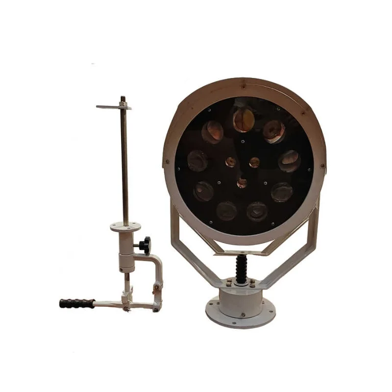 Rotatable Irradiation Waterproof 400W AC85 -265V IP66 Halogen Aluminum Navigation Search Light for Ships
