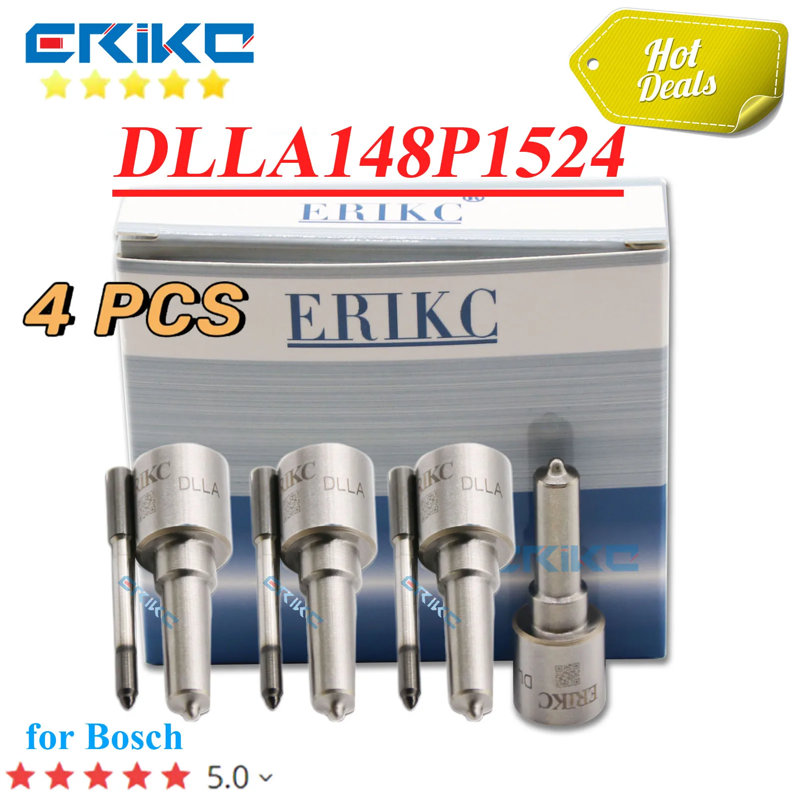 4PC DLLA148P1524 Injector Nozzle dlla48p1524 OEM 0433171939 For Bosch 0445120274 0445120217 0445120061 0986435526