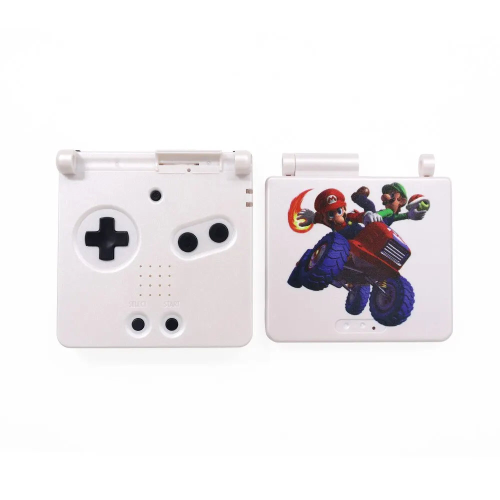 غلاف غلاف كامل جديد لوحدة التحكم Game boy Advance SP GBA SP حافظة بلاستيكية بديلة #5