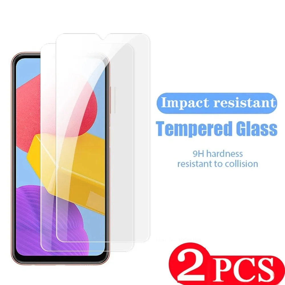 

2Pcs For Samsung Galaxy M13 M14 Screen Protector M31 M32 M33 F14 Tempered Glass M22 M23 M02 M12 M30 M21 M02S M21S M30S M42 Film