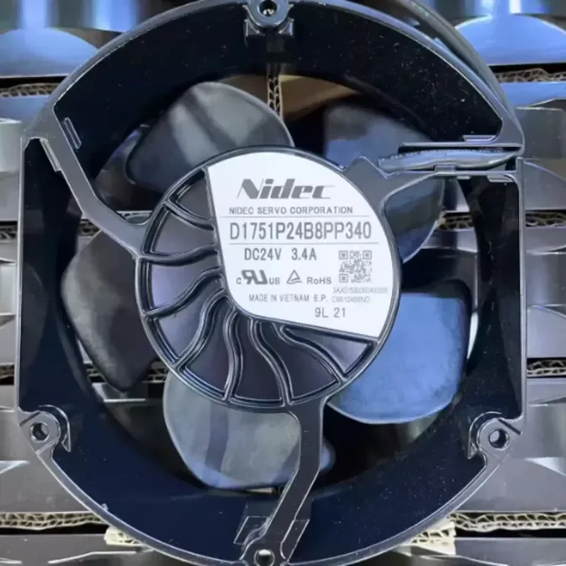 For New NIDEC D1751P24B8PP340 DC24V 3.4A SERVO CORPORATION FAN
