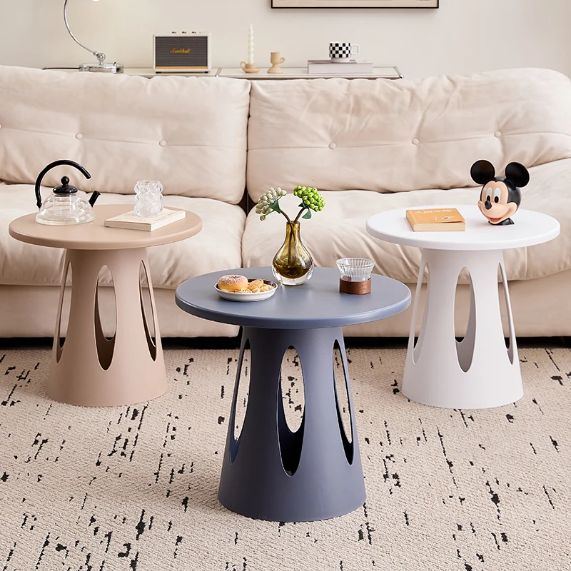 

%j forMinimalist Style Side Table with Cutout Design - Modern Accent Table for Living Room, Bedroom & Home Decor*