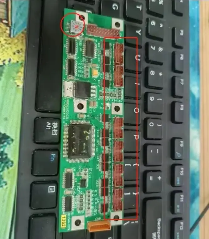 

Новая 6-слотовая печатная плата 5ZE-8600-40I со шкалой, чернильная ключ-карта для Komori