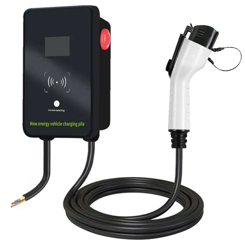 

AC 240V Electric Car Charging Station 8A-40A Adjustable EV Car Charger with 5m Cable Charging Gun