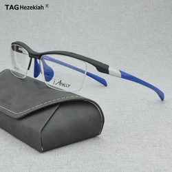 TAG Hezekiah Sports Glasses Frame Men T2002 TR90 Cycling Eyeglasses Woman Eyewear Myopia Optical Prescription Running spectacle
