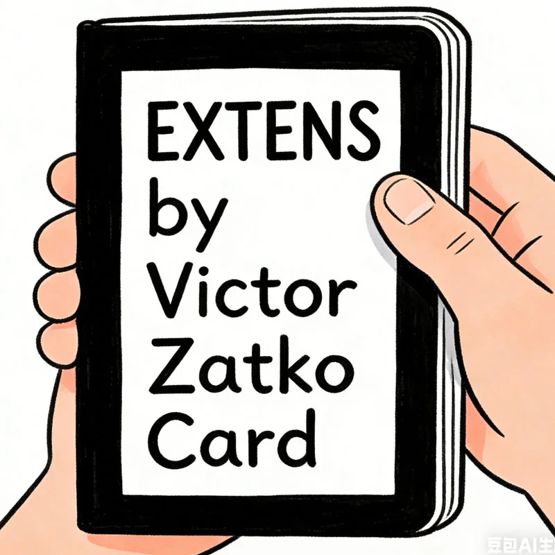 

EXTENS от Victor Zatko Карты Волшебные трюки Колоды Магический реквизит крупным планом Уличные иллюзии Уловки