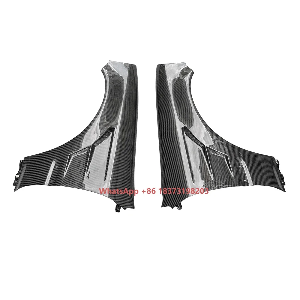 HC Style Custom Carbon Fiber Body Parts Side Bumper Fender Vents Trim for Honda for Civic K8 97 1996-1998 Auto Tuning Accessory