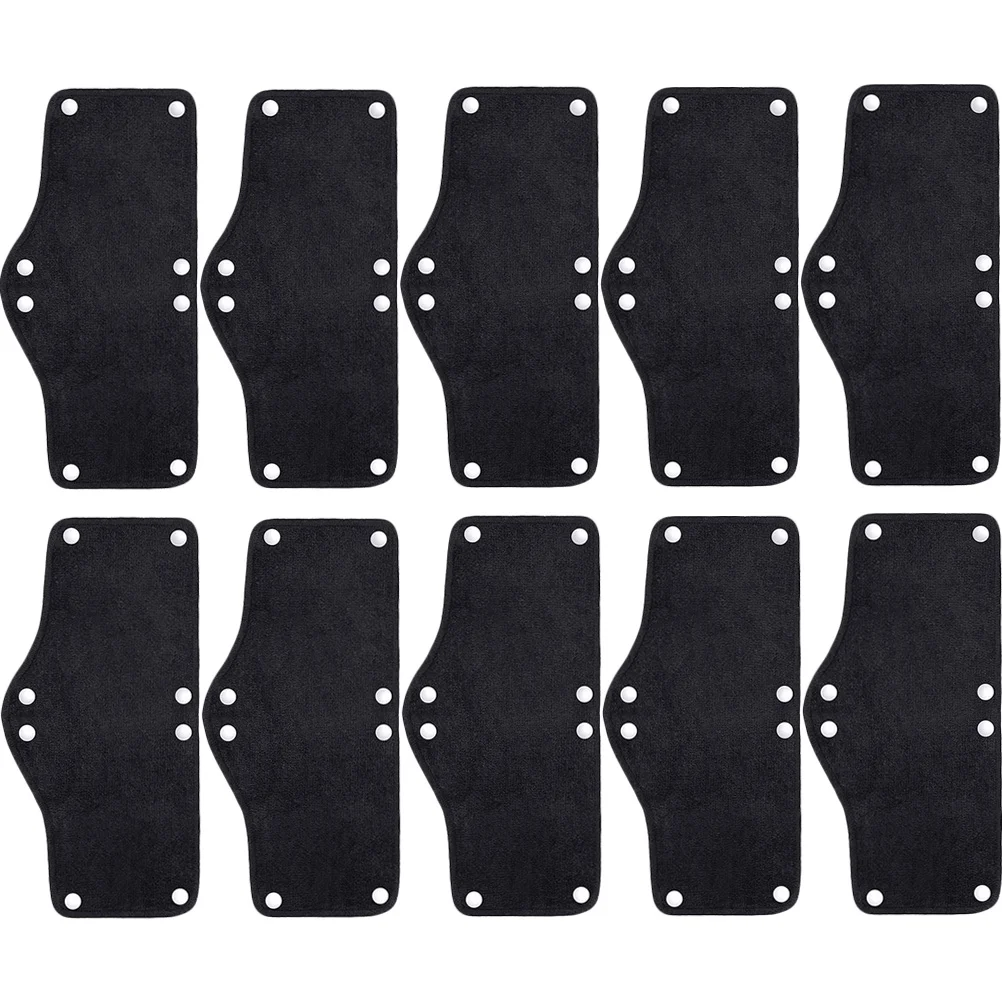 10 Pcs Hard Hat Sweatband for Racquet Hand Glue Polyester Bands Washable