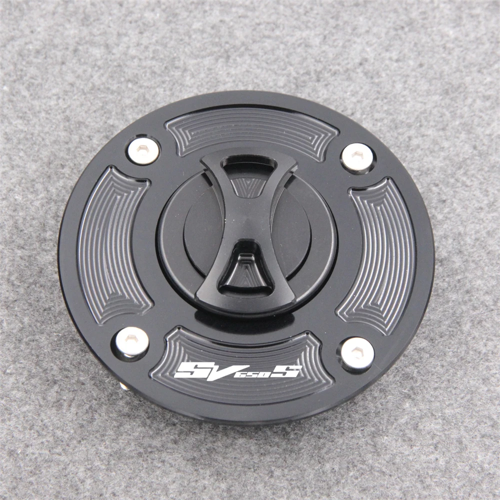 Keyless Motorcycle Fuel Gas Tank cap Cover For Suzuki GS500 RGV250 VJ22 (All Years)