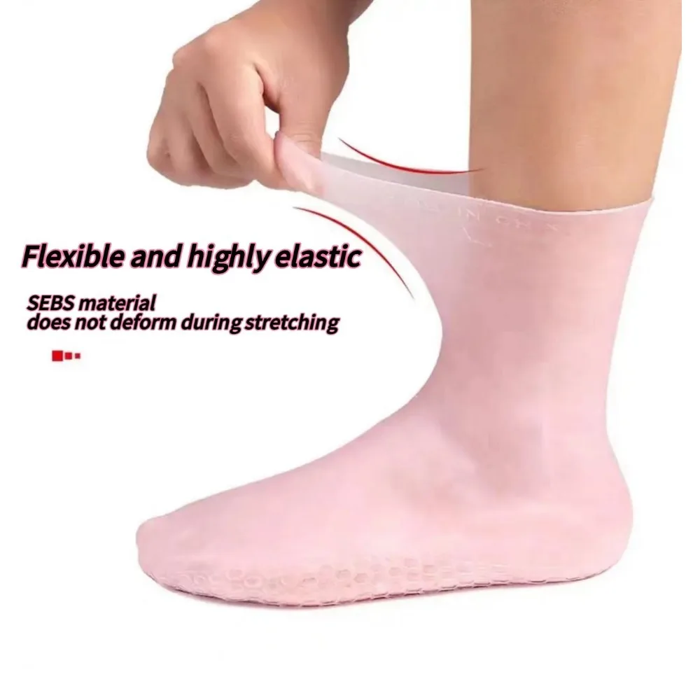 

Skin Friendly and Nourishing Foot Socks Anti Crack Care Socks Moisturizing Socks Hydrotherapy Foot Therapy Socks Silicone Socks